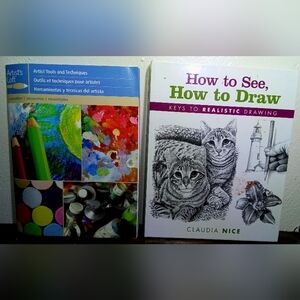 Bundle Artist Instruction Books Draw Sketch Techniques Tools